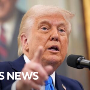 Law firm strikes deal with Trump White House, Vance visits Greenland and more | CBS News 24/7