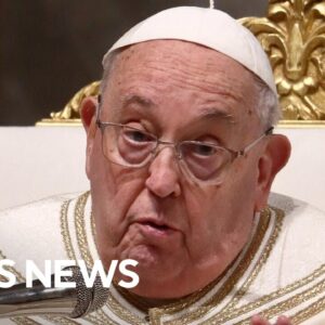 What to know about Pope Francis audio message as hospitalization for pneumonia hits 3 weeks
