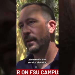 Father touring FSU with daughters says “God was watching over us” #shorts