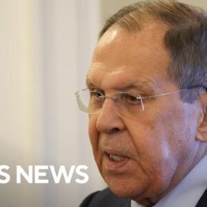 Putin's foreign minister says Russia "ready to reach a deal" on Ukraine