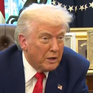 Trump takes questions on tariffs after announcing pause