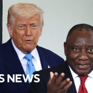 Trump and Ramaphosa clash over genocide claims, U.S. accepts Qatari gift jet, more | America Decides