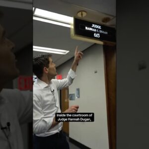 Inside the courthouse that led to a Wisconsin judge's arrest in immigration case #shorts