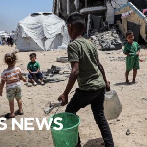 World leaders threaten "concrete actions" against Israel over Gaza strikes, humanitarian aid