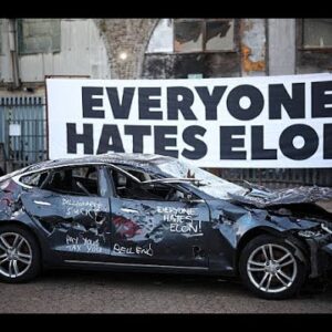 The violence against Tesla is unacceptable, says CEO Elon Musk