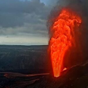 Watch: Hawaii's Kilauea volcano shoots lava fountain into air in latest eruption
