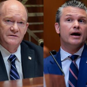 Coons blasts Hegseth for request to eliminate funding for Ukraine's war against Russia