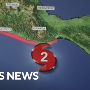 Hurricane Erick intensifies to Category 2 in the Pacific