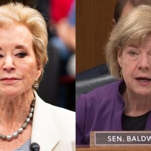 Baldwin grills McMahon on unallocated funds for students, schools, approved by Congress