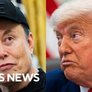 Moments leading to Musk and Trump's exploding feud