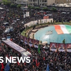 Iran holds funeral for those killed in Israel war, including military commanders, scientists
