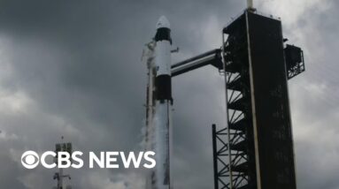 SpaceX launch to International Space Station delayed after bad weather alert