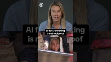AI fact-checking is not foolproof #shorts