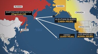 Oceanographer breaks down Russia earthquake and resulting tsunami waves
