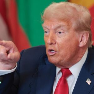 World awaits ceasefire as Trump says there's "good chance" for Israel-Hamas settlement