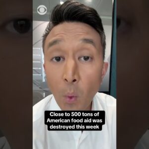 Close to 500 tons of American food aid were destroyed this week #shorts