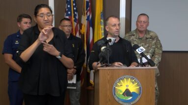 Watch Live: Hawaii Gov. Josh Green, other officials, give update on tsunami warning