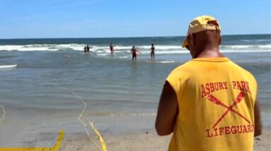 This 75-year-old lifeguard has been watching the same stretch of beach for almost 60 years