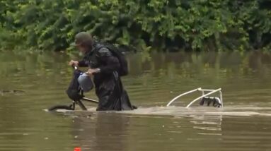 Flash floods and heat inundate millions of Americans