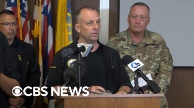 Hawaii Gov. Josh Green gives tsunami update with event in progress