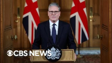 Details on U.K. announcement about Palestinian statehood, aid crisis in Gaza