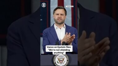 JD Vance on Epstein files: "We're not shielding anything" #shorts