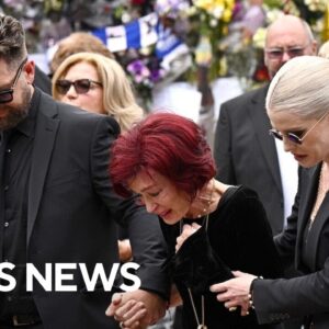Ozzy Osbourne fans flood Birmingham streets to mourn late music icon