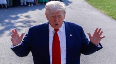 Trump says "50-50 chance" U.S. reaches trade deal with EU