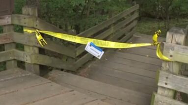 Suspect at large after couple killed while hiking with kids in Arkansas