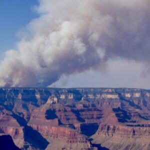 Wildfires burning near Grand Canyon's North Rim force park closures