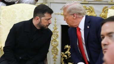 Meeting between Trump, Zelenskyy and European leaders continues at White House
