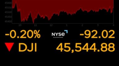 Dow Jones dips after new data shows July inflation remained mostly steady