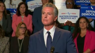 Immigration agents seen near Newsom event as California governor announces redistricting plan