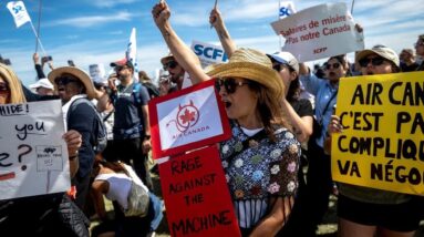 Air Canada reaches tentative agreement with flight attendant union
