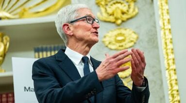 Apple CEO Cook Commits to Build More in US