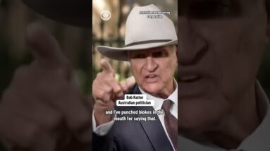 Australian politician threatens journalist about immigration #shorts