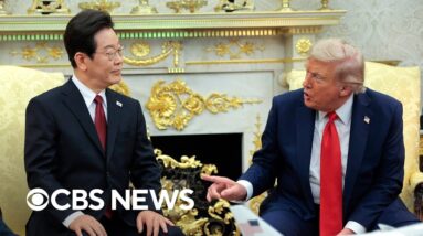 Trump talks North Korea, nuclear war, more while taking questions with South Korean president