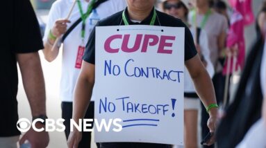 Flight attendant strike strands thousands of Air Canada travelers