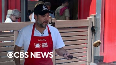 Sen. Ruben Gallego attends Iowa State Fair amid 2028 presidential bid speculation