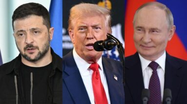 Trump gears up for Putin meeting as Zelenskyy holds talks with U.K.'s Starmer