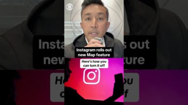 How to turn off Instagram's new Map feature #shorts