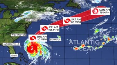 Hurricane Erin triggers large waves, rip currents across East Coast