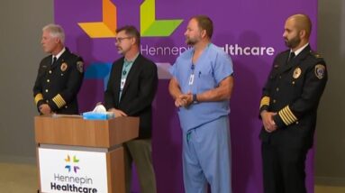 Student shielding younger child took hit during school shooting, health official says