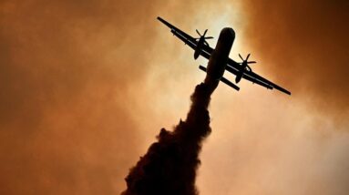 Massive wildfires rage in the West