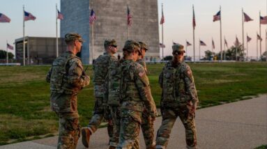 Trump says D.C. is "safe" with National Guard presence in city set to double