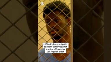Lil Nas X, or Montero Lamar Hill, pleads not guilty to felony charges #shorts