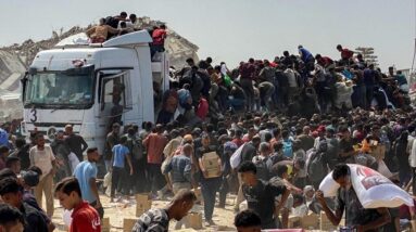 Nonprofit groups call on Israel to end "weaponization" of aid in Gaza