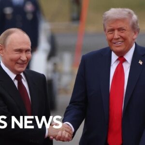 Putin gets red carpet treatment at Trump summit in Alaska