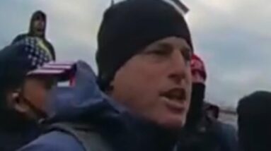 Justice Department hires Jan. 6 defendant who was caught on video yelling "kill them"