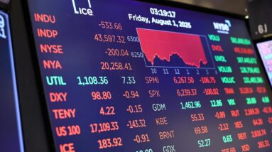Stocks drop after weak jobs report and new tariff details